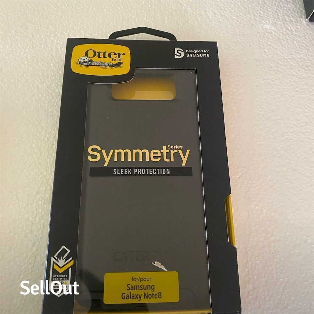 OtterBox Symmetry Case for Samsung Galaxy Note8 Black